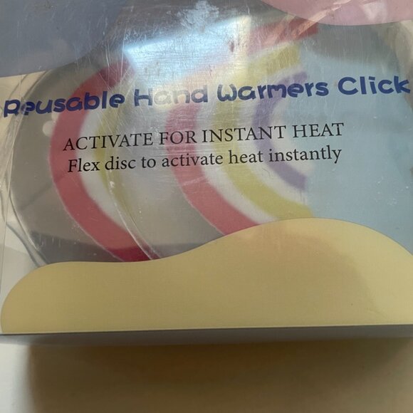 Reusable Rainbow Design Hand Warmers - Picture 3 of 4